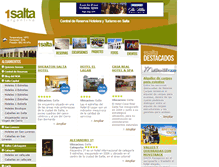 Tablet Screenshot of 1salta.com.ar